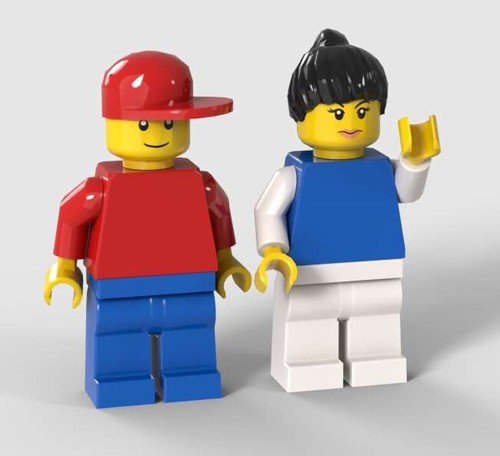 Lego minifigure ragazzo - lego,